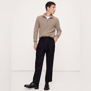 NWT Preppy Banana republic quarter zip sweater